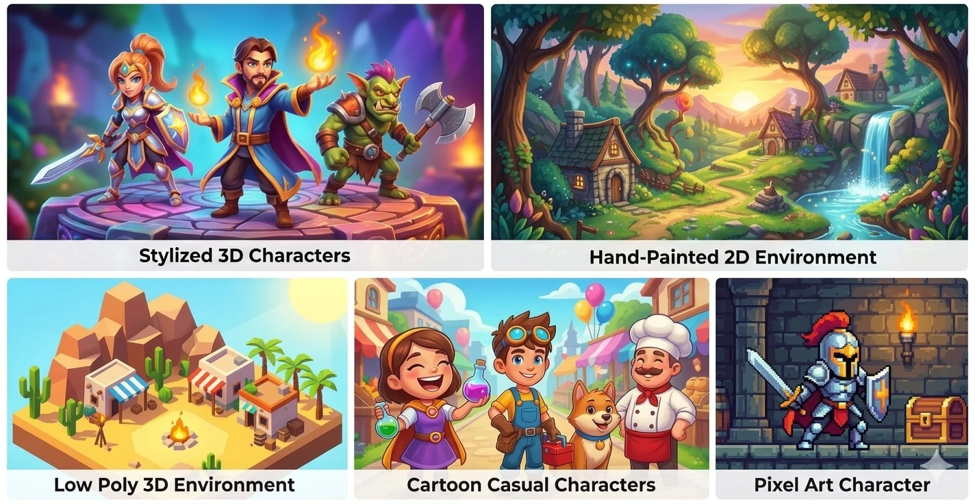 game artwork studios in usa 